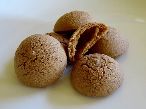 Amaretti and almond biscuits